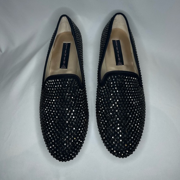 Steve Madden Shoes - Steve Madden Black Studded Flats NWOT, Women’s Size 7M
